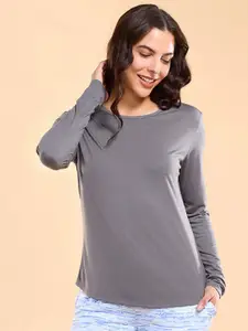 Enamor Relaxed Fit Cozy T-Shirt-E309