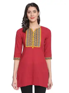 Anouk Printed Pure Cotton Short Kurti