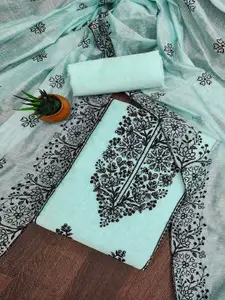 Peachmode Embroidered Unstitched Dress Material