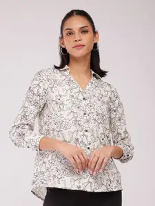 FableStreet Women Floral Printed Casual Shirt
