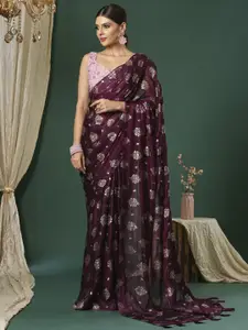 Saree mall Printed Ethnic Motifs Saree