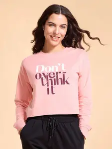 Enamor Graphic Drop Shoulder Cotton Terry Sweatshirt-E9G2