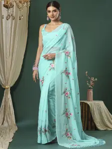Saree mall Embroidered Floral Saree