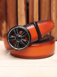 WINSOME DEAL Men Slider Buckle Closure Casual Belt