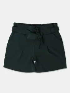 V-Mart Girls Solid Shorts