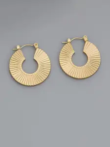 VAGHBHATT Circular Hoop Earrings