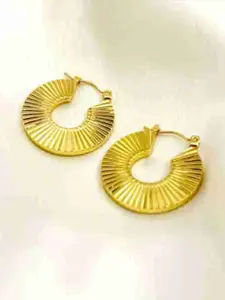 VAGHBHATT Circular Hoop Earrings