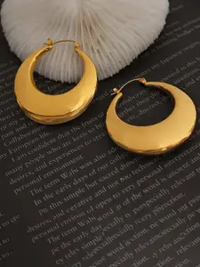 VAGHBHATT Circular Hoop Earrings