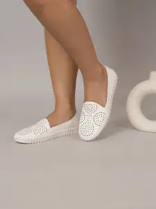 Sherrif Shoes Women Ballerinas Flats with Lacer Cuts