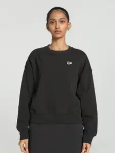 Puma Women Downtown Re-Collection Crew Oversized Sweatshirt