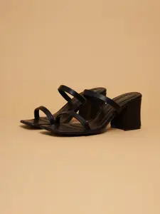 ERIDANI Aster Wide Block Heels