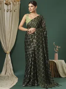 Saree mall Printed Ethnic Motifs Saree