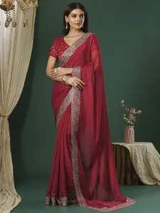 Saree mall Embellished Beads and Stones Sarees
