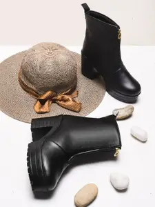 Try Me Women Block-Heeled Chelsea Boots