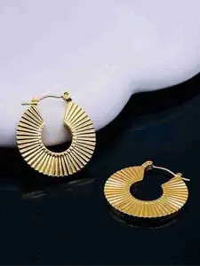 KRENOZ Circular Hoop Earrings