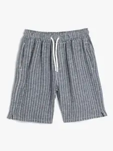 Koton Boys Striped Linen Technology Shorts
