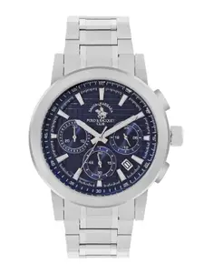 SANTA BARBARA POLO & RACQUET CLUB Men Blue Dial Chronograph Watch SB.1.10565-2