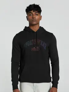 Puma Men Logo Lab Gradient Typography Printed Hoodie