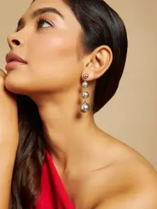 Kushal's Fashion Jewellery Contemporary Studs Earrings