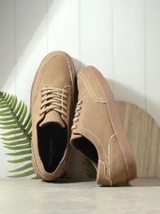 CARLO ROMANO Men Lace-Ups Round Toe Lightweight Derbys