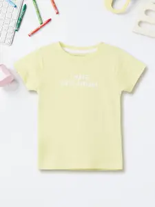 max Boys Typography Applique T-shirt