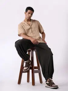 IZF Men Baggy Cargo Air Parachute Pants