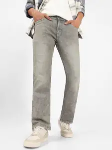 Urbano Fashion Men Bootcut Low Distress Heavy Fade Stretchable Jeans