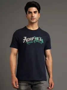 Royal Enfield Men Typography Printed T-shirt