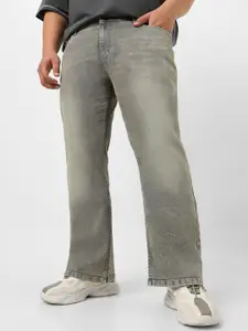 Urbano Plus Men Bootcut Heavy Fade Stretchable Jeans