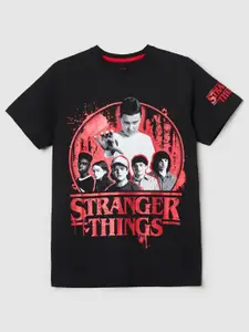 max Boys Printed Applique T-shirt