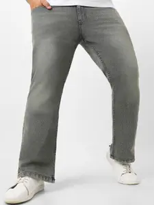 Urbano Plus Men Bootcut Low Distress Heavy Fade Stretchable Jeans