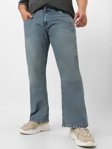 Urbano Plus Men Bootcut Light Fade Stretchable Jeans