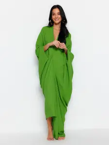 Trendyol Women Kaftan Batwing Sleeves Maxi Dress