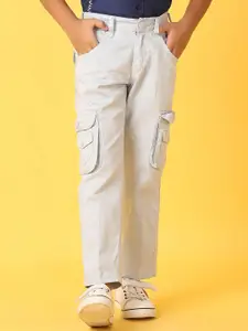 V-Mart Boys Textured Cargos Trousers