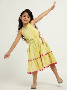 Somersault Girls Fit & Flare Midi Dress