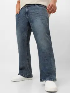 Urbano Plus Men Bootcut Heavy Fade Stretchable Jeans