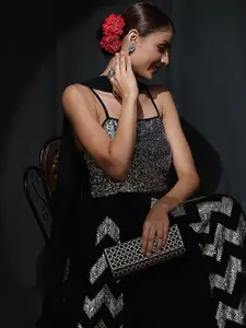 Sangria Embellished Sleeveless Maxi Dress