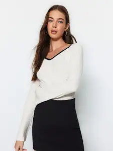 Trendyol Women Striped Pullover