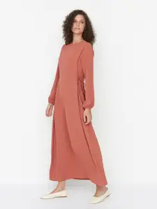 Trendyol Round Neck Maxi Dress