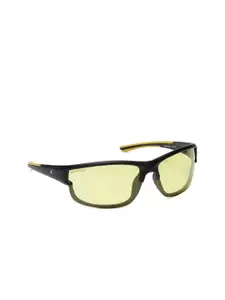 Fastrack Men Sports Sunglasses with UV Protected Lens P384YL3V