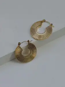 KRENOZ Circular Drop Earrings