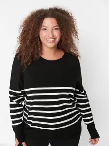 Trendyol Women Striped Pullover