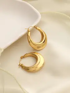 VAGHBHATT Circular Hoop Earrings