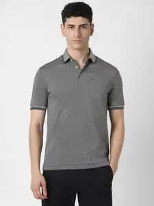 Van Heusen Men Polo Collar Pockets T-shirt