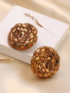 SOHI Contemporary Studs Earrings