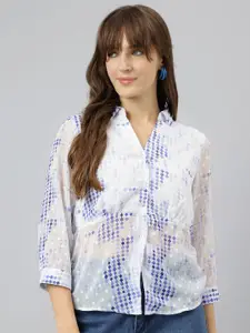 Latin Quarters Women Opaque Printed Casual Shirt