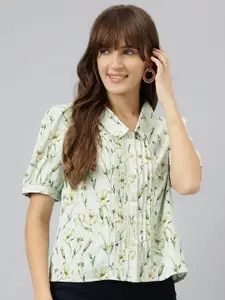 Latin Quarters Women Floral Opaque Printed Casual Shirt