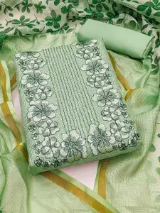 Peachmode Embroidered Unstitched Dress Material