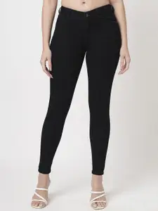 Kraus Jeans Women Skinny Fit High-Rise Stretchable Jeans