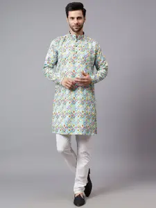 Yugnik Men Regular Kurta with Pyjamas